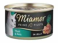 Miamor Feine Filets in Jelly heller Thunfisch & Reis 24x100 g