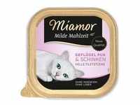 Miamor Milde Mahlzeit Geflügel pur & Schinken 16x100 g