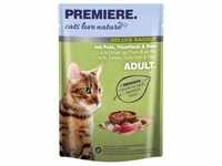 PREMIERE cats love nature Deluxe Ragout mit Pute, Thunfisch & Reis 24x100 g
