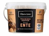 Chewies Trainings-Happen Monoprotein-Snack 300g Ente