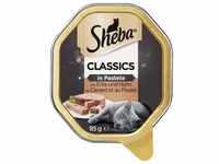 Sheba Classics in Pastete 22x85g mit Ente & Huhn