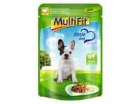 MultiFit Junior Little Dog Pouch Jelly Huhn & Gemüse 24x100g