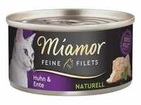 Miamor Feine Filets Naturelle Huhn & Ente 24x80 g