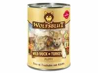 WOLFSBLUT Wild Duck & Turkey Puppy 6x395g