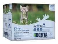 BOZITA Kitten Multibox Lachs Huhn 12x85g