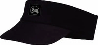 Solid Black Pack Run Visor by BUFF schwarz