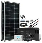 Offgridtec&reg; Autark XL-Master 300W Solaranlage - 1500W AC Leistung 154Ah AGM...