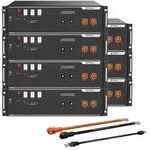 Pylontech 7x US3000C LiFePO4 Batterie 24,5kWh mit Wechselrichter-Anschlusskabelset -