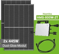 Offgridtec 940W Balkonkraftwerk Hoymiles HMS-800-2WB 470W Trina Solar Module - 0%