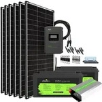 Offgridtec&reg; Autark Pro XXL 24V 1200W Solaranlage - 3000W AC Leistung 200Ah...