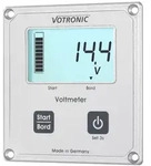 Votronic 1256 LCD-Voltmeter S f&uuml;r SR u. MPP Laderegler