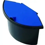 helit Abfalleinsatz the collector, 2 Liter Farbe: schwarz/blau