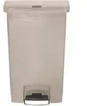Rubbermaid Tretm&uuml;lleimer Slim Jim&reg; Step-On, Kunststoff, 50 Liter 1883458 , Farbe: