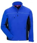 NITRAS MOTION TEX LIGHT Softshelljacke, blau/schwarz 7156-M , Gr&ouml;&szlig;e M