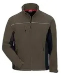 NITRAS MOTION TEX LIGHT Softshelljacke, braun/schwarz 7157-XS , Gr&ouml;&szlig;e XS