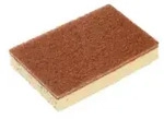 Spontex Sponrex 100 Scheuerschwamm, braun-wei&szlig; Sponrex 100 , 1 Packung = 10