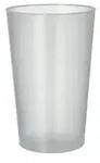 Papstar Mehrweg-Trinkbecher PP, 0,5 l, unzerbrechlich 89824 , 1 Packung = 30 St&uuml;ck