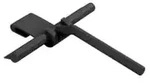 WENKO Mola Badezimmerwischer 24171100 , Farbe: schwarz