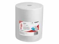 WypAll® X60 Reinigungstücher, 1-lagig, weiß 8349 , 1 Paket = 1 Rolle à 650