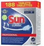 SUN Professional Classic Tabs Sp&uuml;lmaschinentabs 101100935 , 1 Packung = 188 Tabs