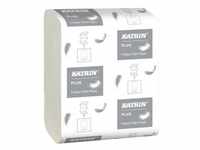 KATRIN Plus Toilettenpapier Einzelblatt 250 Blatt, 2-lagig 561560 , 1 Karton = 40