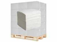 WypAll® L40 Wischtücher, 1-lagig, weiß 7471 , 1 Karton = 18 Packungen à 56
