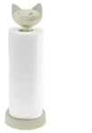 Koziol K&uuml;chenrollenhalter MIAOU, Abrollstopp 7225700 , Farbe: beige