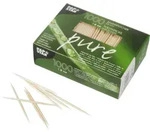 Papstar Pure Zahnstocher 16692 , 1 Packung = 1000 St&uuml;ck, L&auml;nge: 8 cm