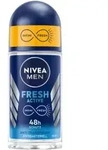 NIVEA Deodorant / Anti-Transpirant Roll-On 82808 , 50 ml - Flasche, Fresh Active for