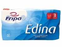 Fripa Edina Toilettenpapier, 3-lagig 1016000 , 1 Karton = 60 Rollen à 250 Blatt