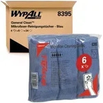 WYPALL* Mikrofaser-Allzweckt&uuml;cher 8395 , 1 Packung = 6 T&uuml;cher, blau