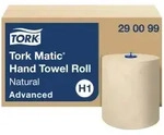Tork Matic&reg; Rollenhandtuchpapier, 2-lagig, natur, H1 290099 , 1 Karton = 6 Rollen &agrave;