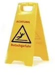 SPRINTUS Rutschgefahr Warnschild 301034 , 1 St&uuml;ck