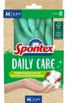 Spontex Daily Care Haushaltshandschuhe, Latex 12229017 , 1 Paar, Gr&ouml;&szlig;e 7 - 7,5