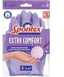 Spontex Haushaltshandschuhe, extra Comfort, Naturlatex 12307016 , 1 Packung = 1...