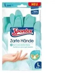 Spontex Zarte H&auml;nde Haushaltshandschuh 12249048 , 1 Paar, Gr&ouml;&szlig;e 8 - 8,5 (L)