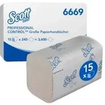 SCOTT&reg; EssentialTM Handtuchpapier, 1-lagig, 31,5 x 20 cm 6669 , 1 Karton = 15