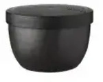 Mepal Ellipse Snackpot 350 ml, &Oslash; 10,7 cm 107652041100 , Farbe: nordic black