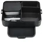Mepal Bento Take a Break Lunchbox, 1,5 Liter 107635641100 , Farbe: nordic black