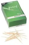 Papstar Pure Zahnstocher 12735 , 1 Packung = 1000 St&uuml;ck, L&auml;nge: 6,8 cm