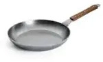 WOLL Carbon Steel, Bratpfanne, PFAS-frei, flach, H&ouml;he: 5 cm 528CS , Durchmesser: 28