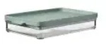 Mepal Ombia Vorratsdose, rechteckig, luftdicht, Farbe: nodic sage 106415094700 ,