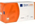 ABENA&reg; Latex Einweghandschuhe, natur 4388 , 1 Packung = 100 St&uuml;ck, Gr&ouml;&szlig;e M