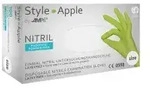 Style Apple Nitrilhandschuhe, puderfrei, gr&uuml;n 01187-S , 1 Packung = 100 St&uuml;ck,
