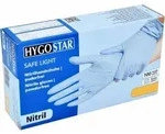 HYGOSTAR&reg; Nitrilhandschuhe Safe Light, puderfrei, blau 2701 , 1 Packung = 100