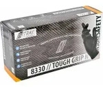 NITRAS TOUGH GRIP N Einmalhandschuhe, schwarz 8330-L , 1 Packung = 50 St&uuml;ck,...