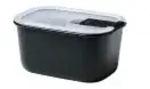 Mepal EasyClip Frischhaltedose 450 ml 106154041100 , Farbe: nordic black