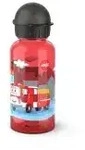 EMSA Kids Tritan Trinkflasche, 0,4 Liter N30512 , 1 Trinkflasche, Motiv: Feuerwehr