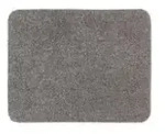 ASTRA ENTRA SAUGSTARK T&uuml;rmatte, 60 x 75 cm 0601035042 , Farbe: grau