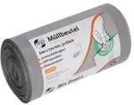 DEISS FIRST PLUS pcr M&uuml;llbeutel, 60 Liter, grau 34042 , 1 Karton = 20 Rollen &agrave; 50